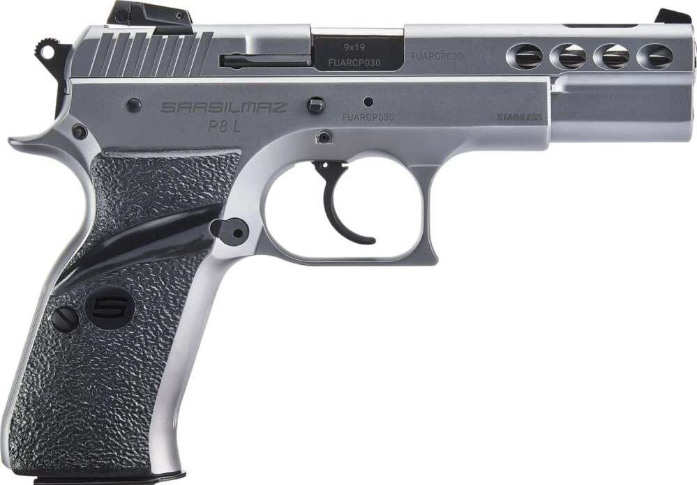 Handguns SAR Firearms P8S Compact 9mm P8L 9MM SS 4.6" 17+1 SA/DA • 